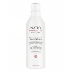 Natio 玫瑰保湿爽肤喷雾 200ml 天然保湿补水 深入渗透皙白提亮