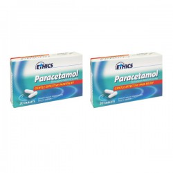 Ethics Paracetamol 500mg 扑热息痛 20片*2盒