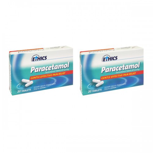 Ethics Paracetamol 500mg 扑热息痛 20片*2盒
