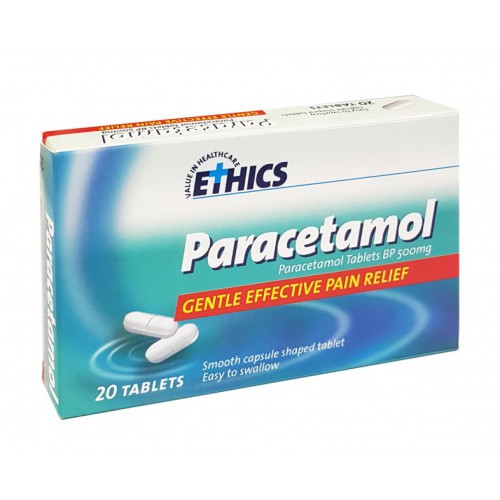 Ethics Paracetamol 500mg 扑热息痛 20片
