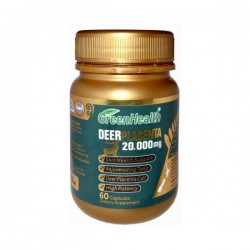 Greenhealth 超高含量红鹿胎20000mg 鹿胎素 60粒