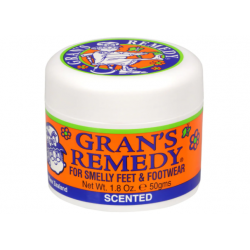 Gran's Remedy老奶奶除脚臭粉 红色清香味50g 臭脚粉