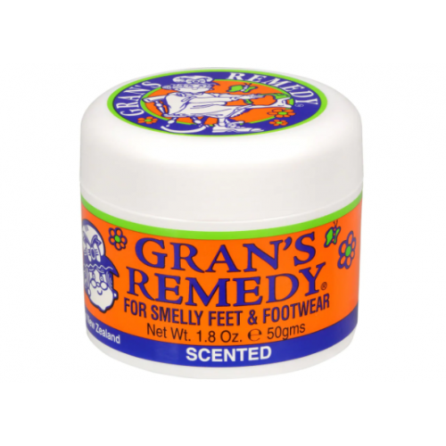 Gran's Remedy老奶奶除脚臭粉 红色清香味50g 臭脚粉