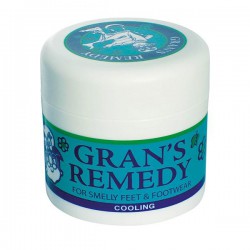 Gran's Remedy老奶奶除脚臭粉 蓝色薄荷味50g 臭脚粉